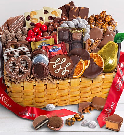 Simply Chocolate Grande Splendid Sweets Basket